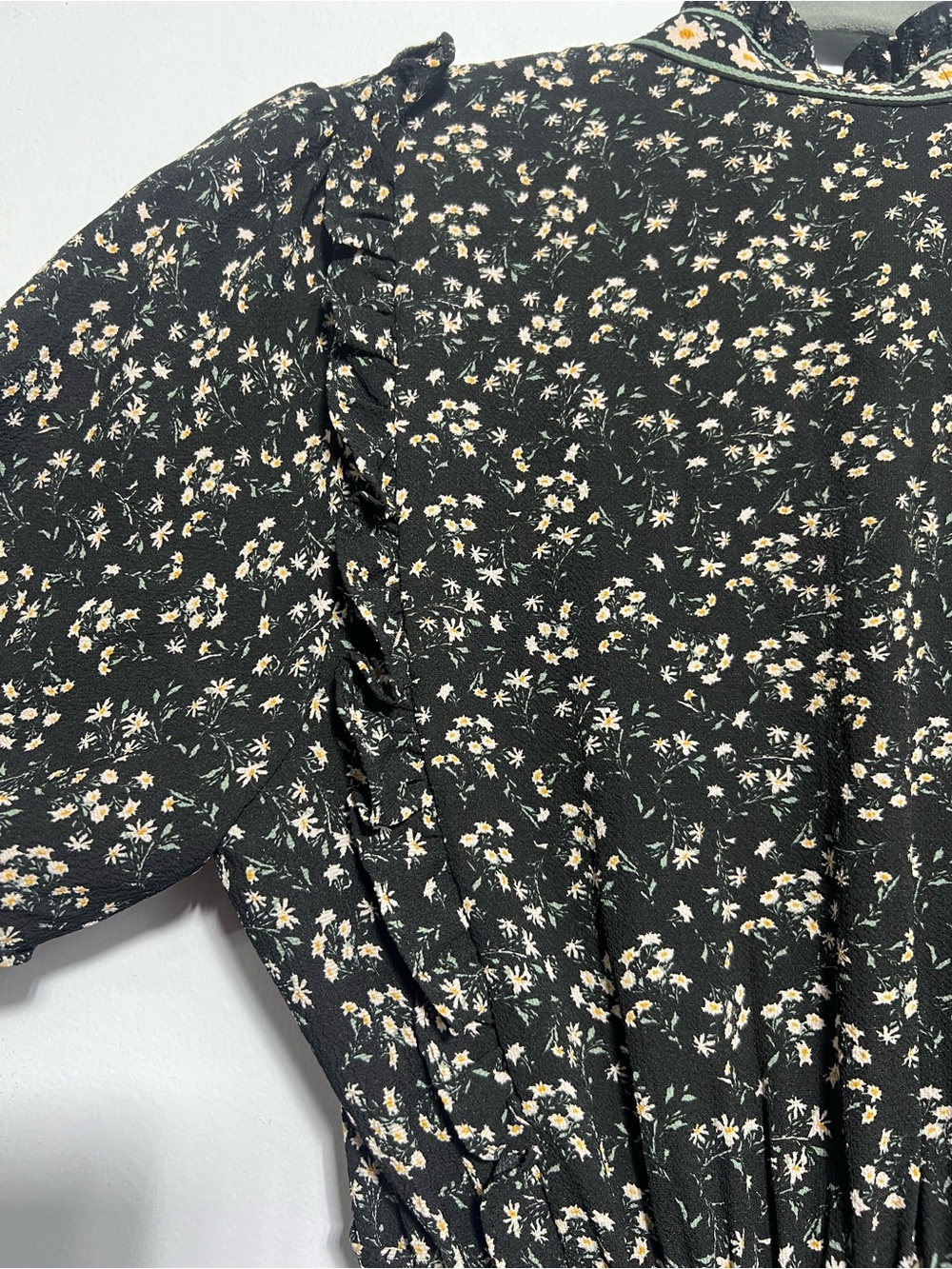 Max Studio Black Floral Tiered Maxi Dress - Picture 10 of 15